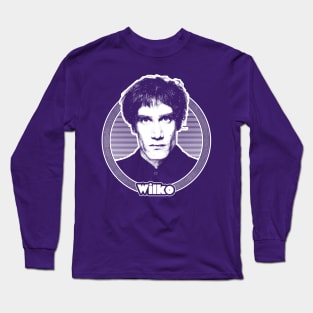 Wilko Johnson // Retro Style Fan Art Design Long Sleeve T-Shirt